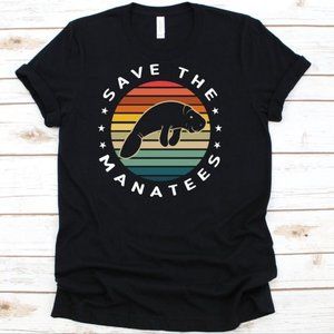 Save The Manatees Shirt, Earth Day Tshirt